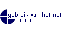 gebruik van het net